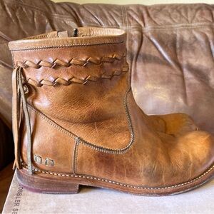BED STU Craven Leather Fringe Boots